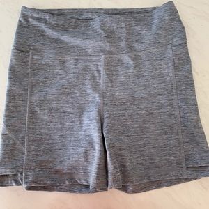 Senita Athletics Baseline Shorts, Heather Gray, L